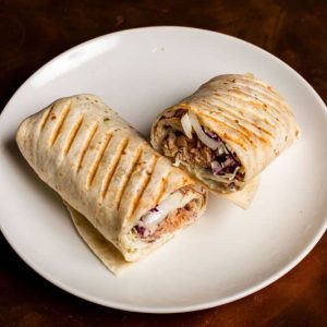 Fancy tuna wrap